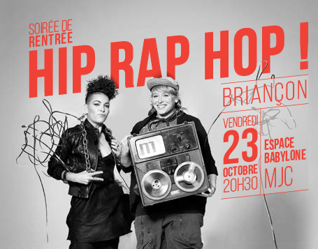ESPACE BABYLONE – Affiche – Soirée Hip Rap Hop – 2015